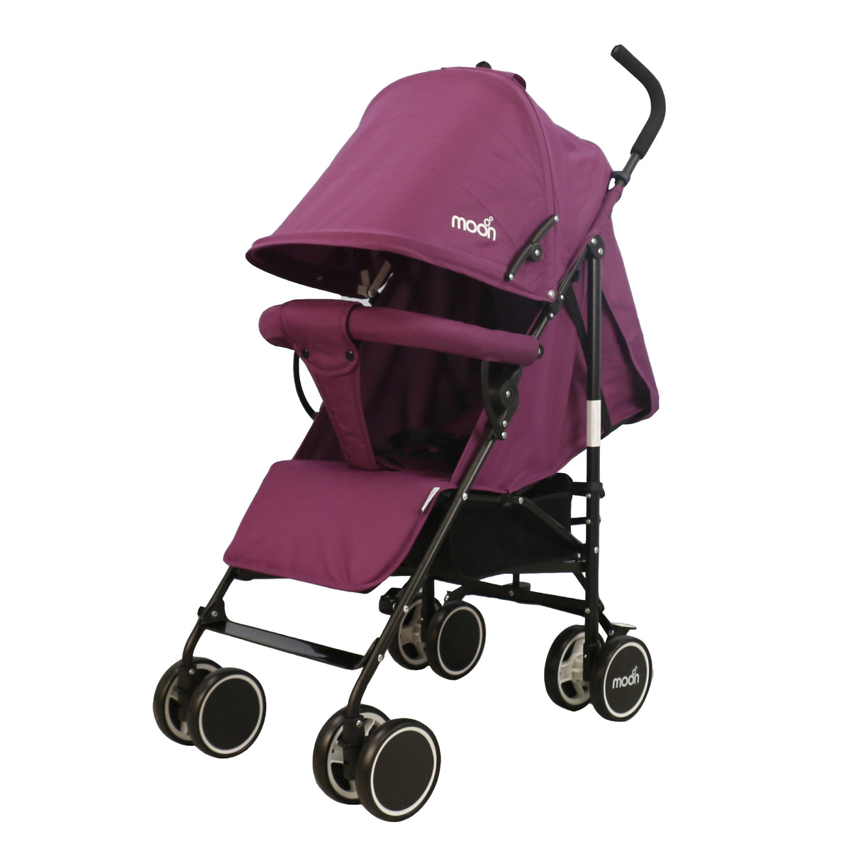 The Moon Brand™ Neo Plus Reis Buggy - Meerdere Zithoudingen - Comfortabele Handgrepen - Superlicht en Compact - Paars