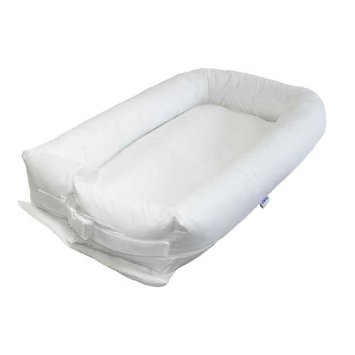 The Moon Brand™ Baby Nest - Wit - Comfortabel en Veilig Nestje voor Baby’s