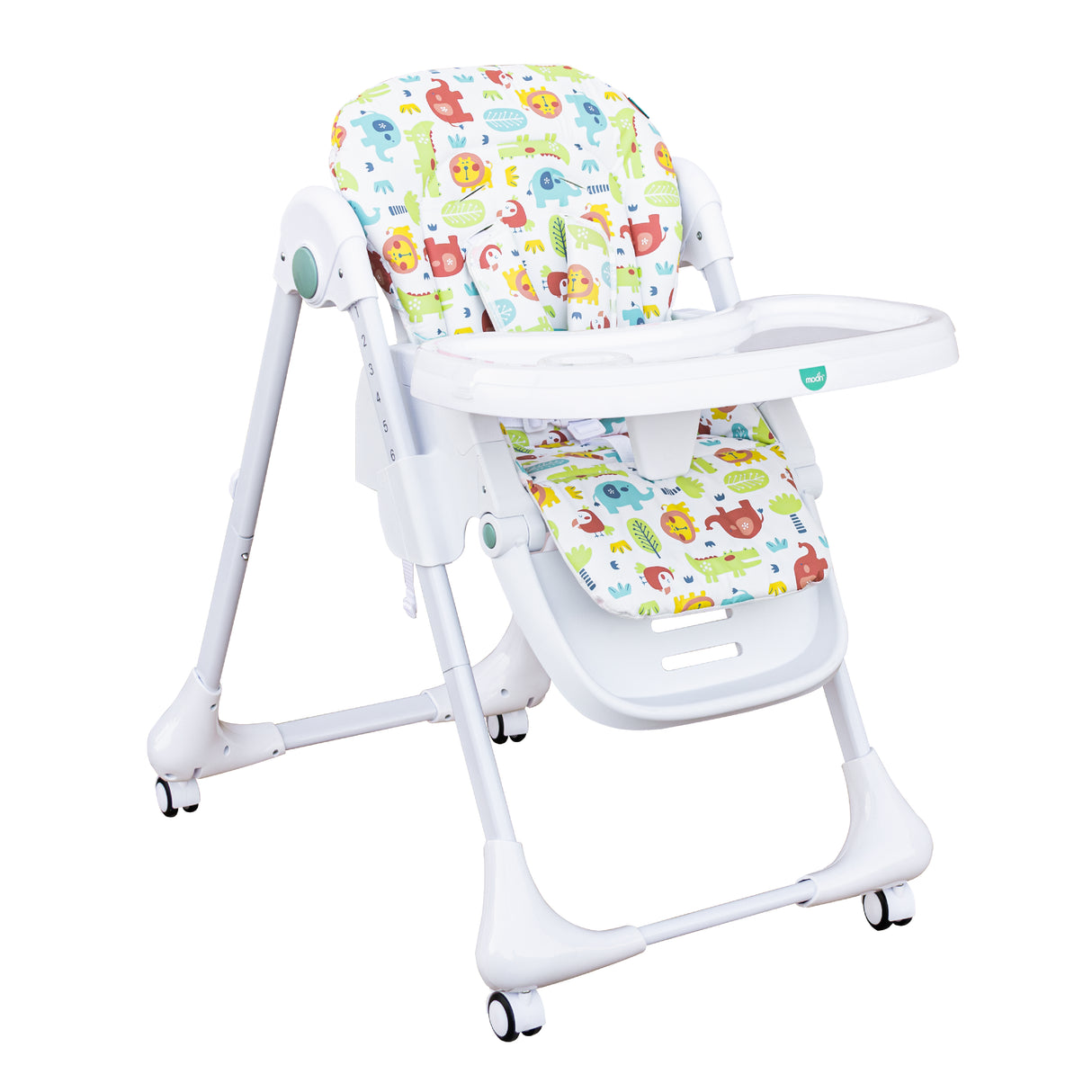 The Moon Brand™ Apex Baby Verstelbare Kinderstoel - White Pink