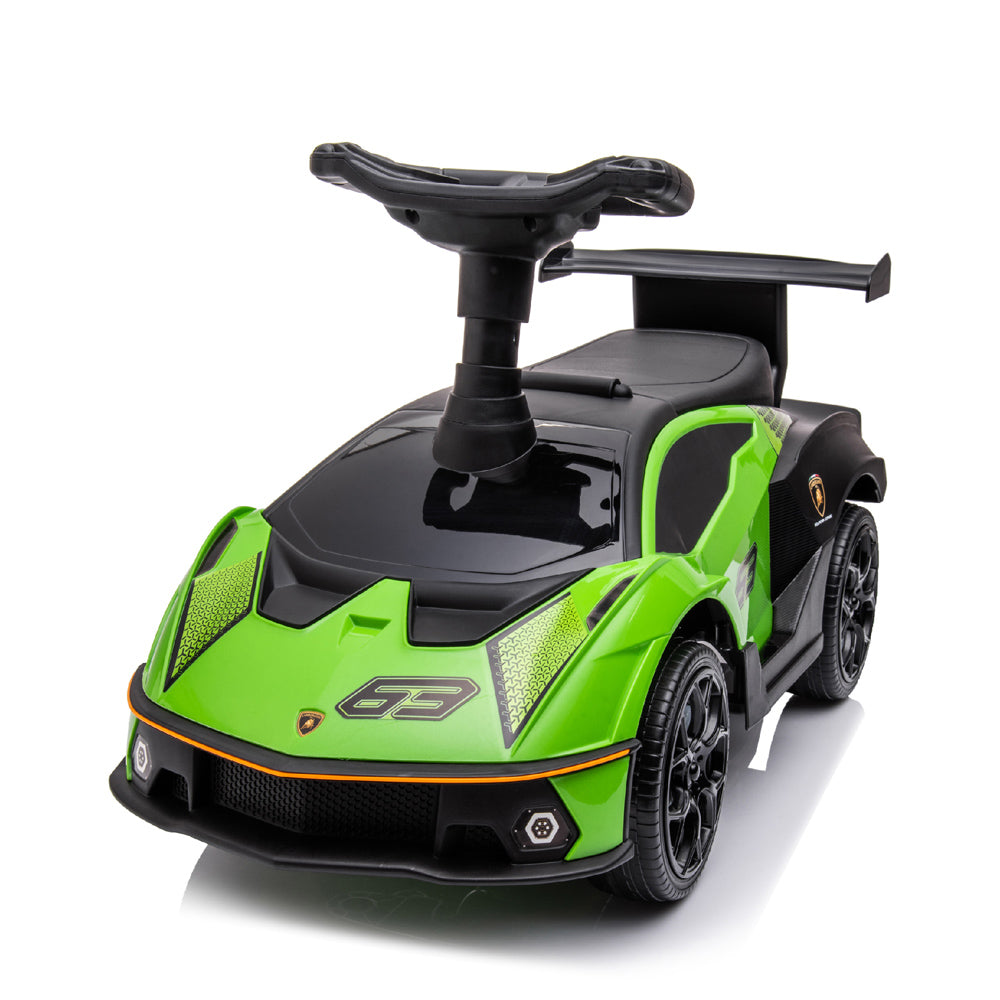 MOON™ Lamborghini Essenza SC V12 Ride On Car - Green - Realistic and Exciting Toy Vehicle for Toddlers
