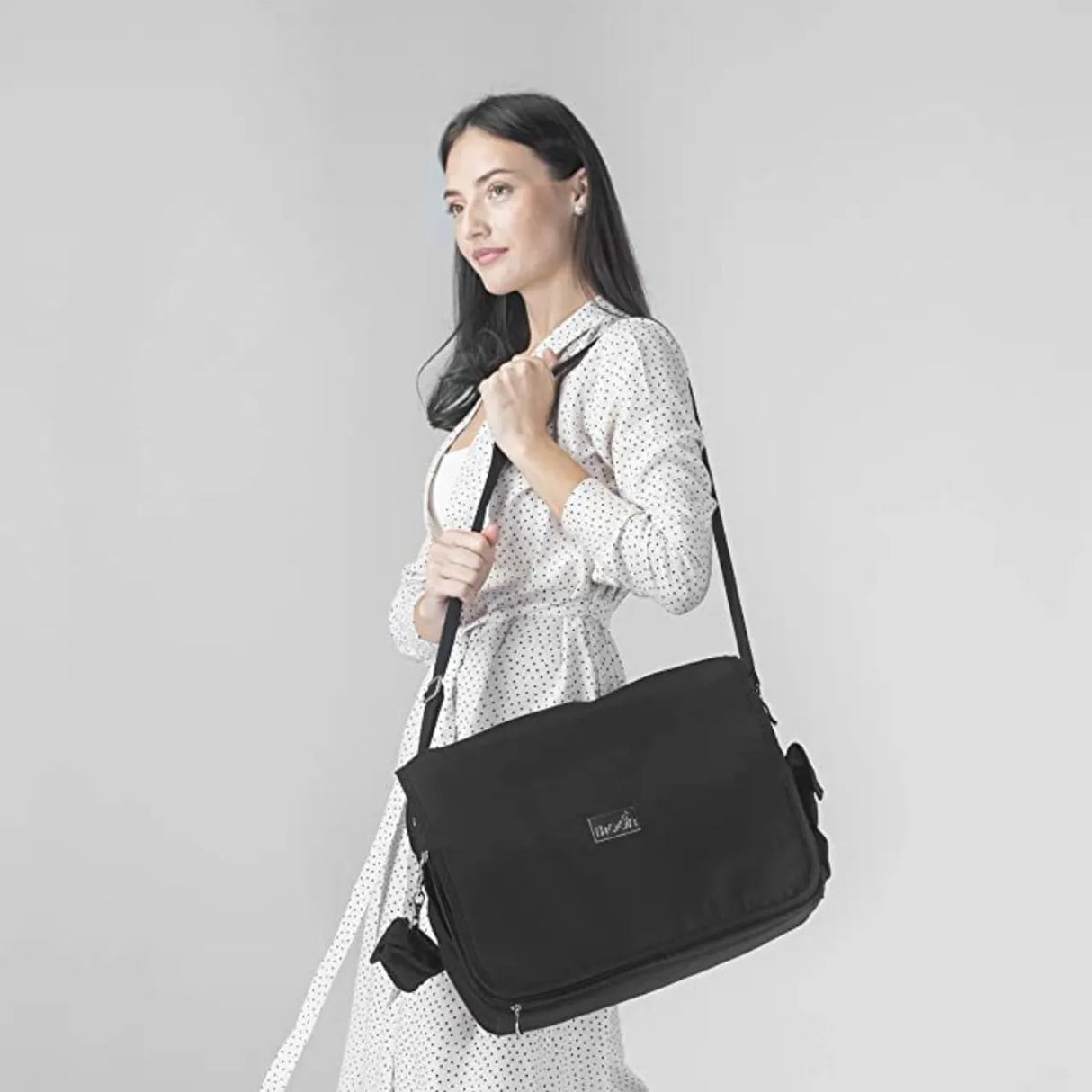 Moon™ 4ever Messenger Luiertas - Schoudertas - Black