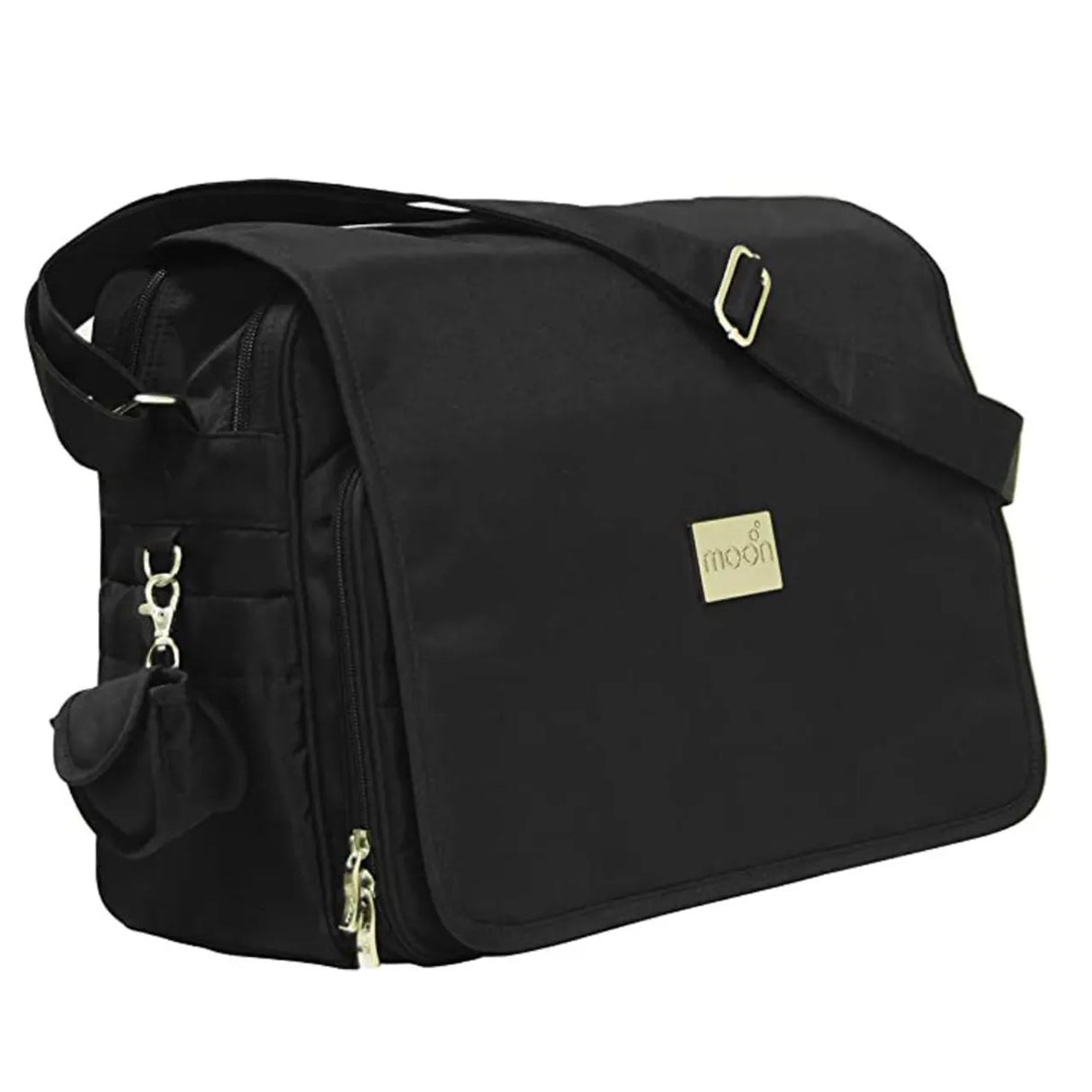 Moon™ 4ever Messenger Luiertas - Schoudertas - Black