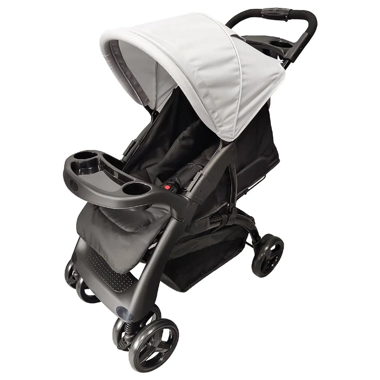 MOON™ Aria Lichtgewicht Buggy - Wandelwagen - Compact en Stijlvol - Lichtgrijs