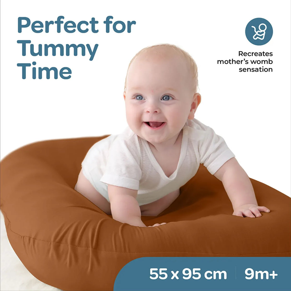 MOON™ Baby Lounger Babynest X Large Bruin