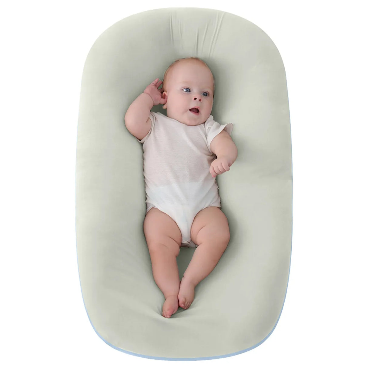 MOON™ Baby Lounger Babynest X Large Licht Groen