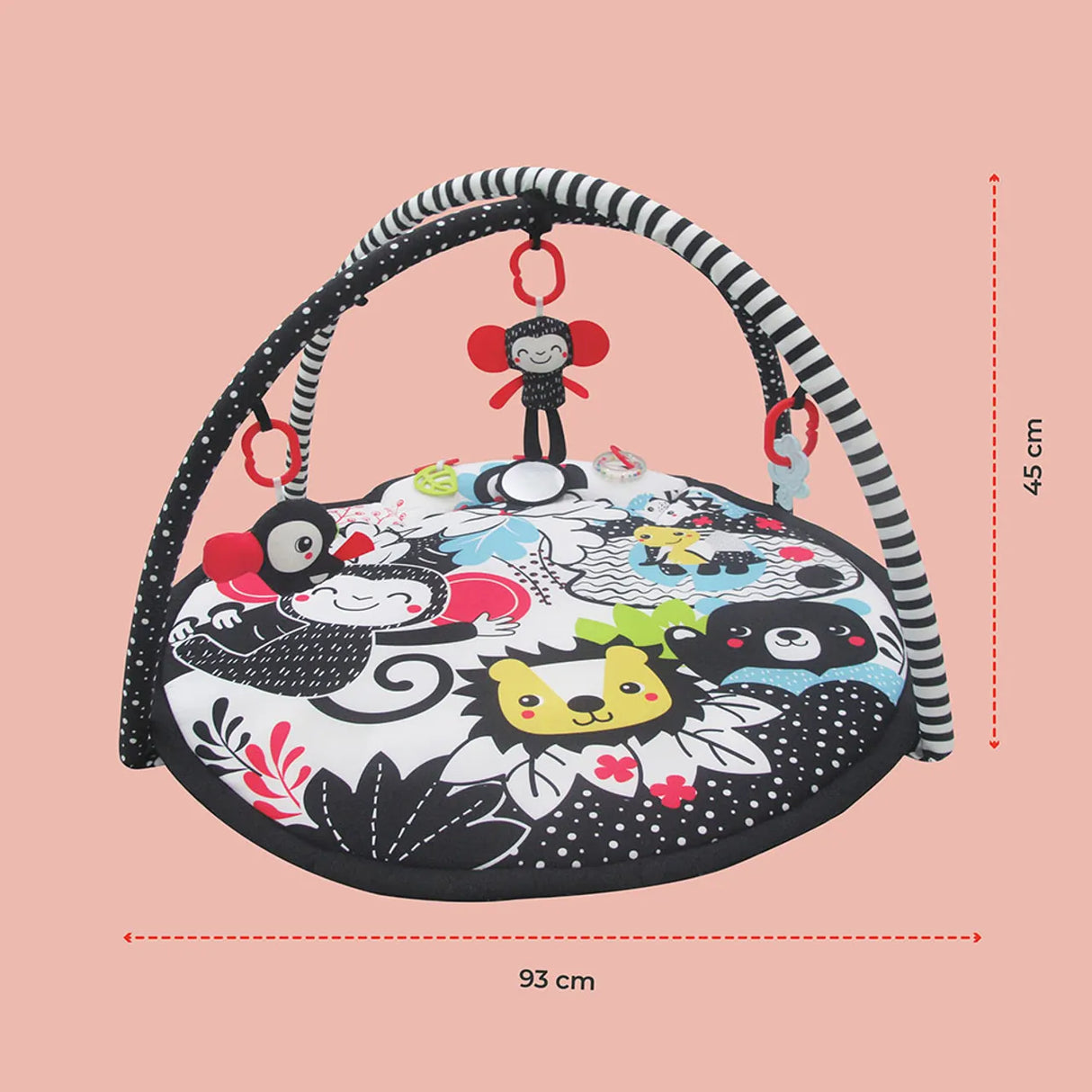 MOON™ Chirpy Speelkleed Activity Mat - Draagbare Speel Gymnastiek Mat voor Ontwikkeling Onderweg