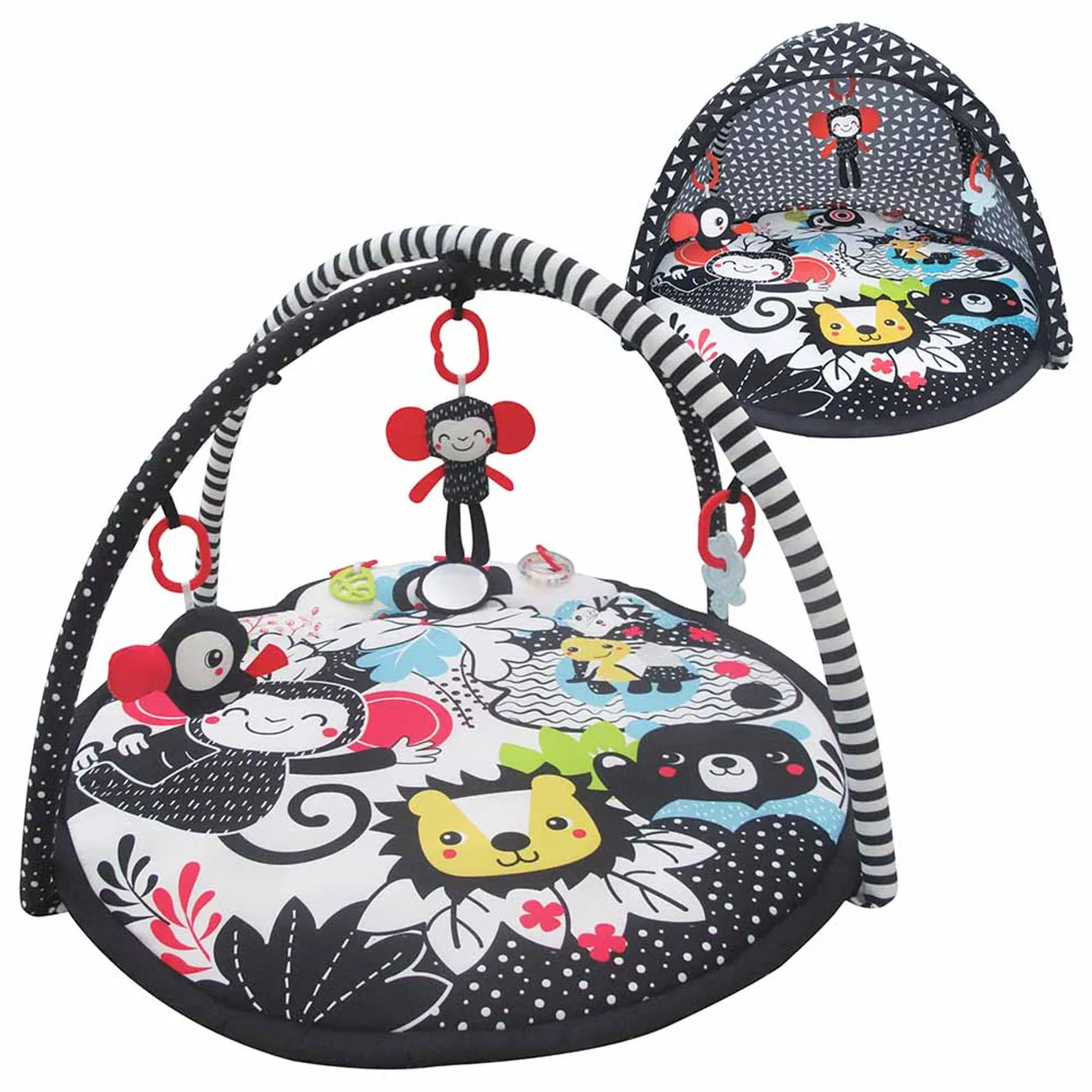 MOON™ Chirpy Speelkleed Activity Mat - Draagbare Speel Gymnastiek Mat voor Ontwikkeling Onderweg