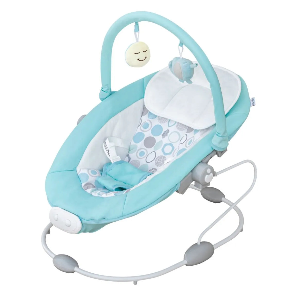 Moon™ Hopper Baby Bouncer - Babyschommel - Verstelbare Posities - Speelboog - Blauw