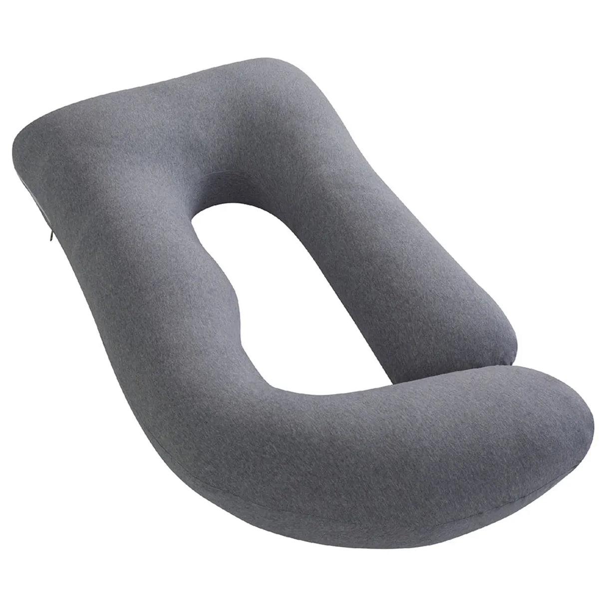 Moon™ Zwangerschapskussen XXL U-Vorm - Zijslaapkussen - Lichaamskussen - Voedingskussen - Donker Grijs