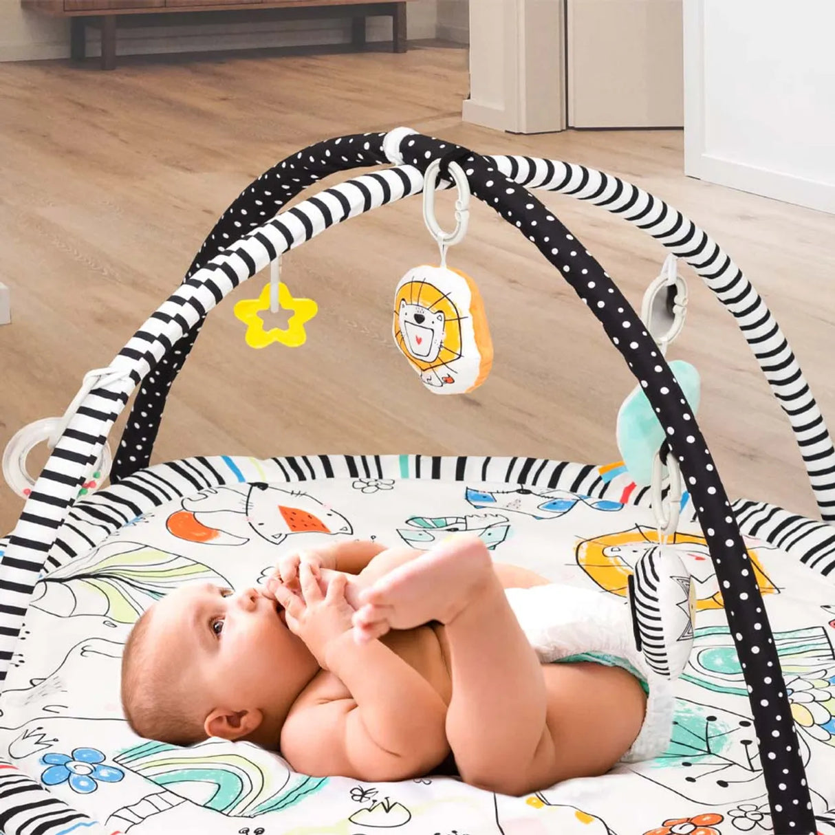 MOON™ Perky - Speelkleed - Paradise Play - Afneembare Bogen - Activiteiten Mat