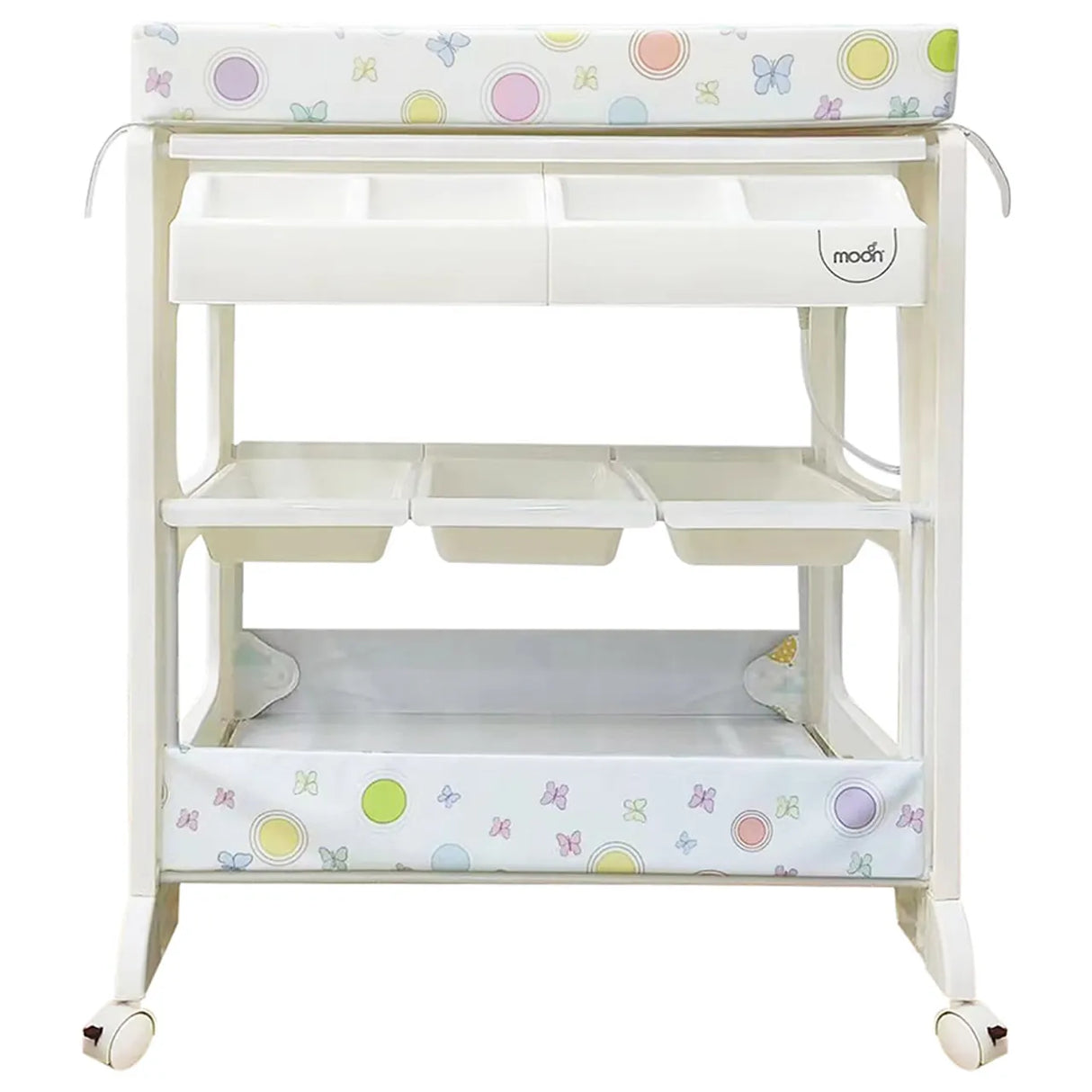 Moon™ Bath & Care - Verschoningstafel - Babybadje - Verzorgingstafel Alles in Een - Luiertafel - Baby Elephants