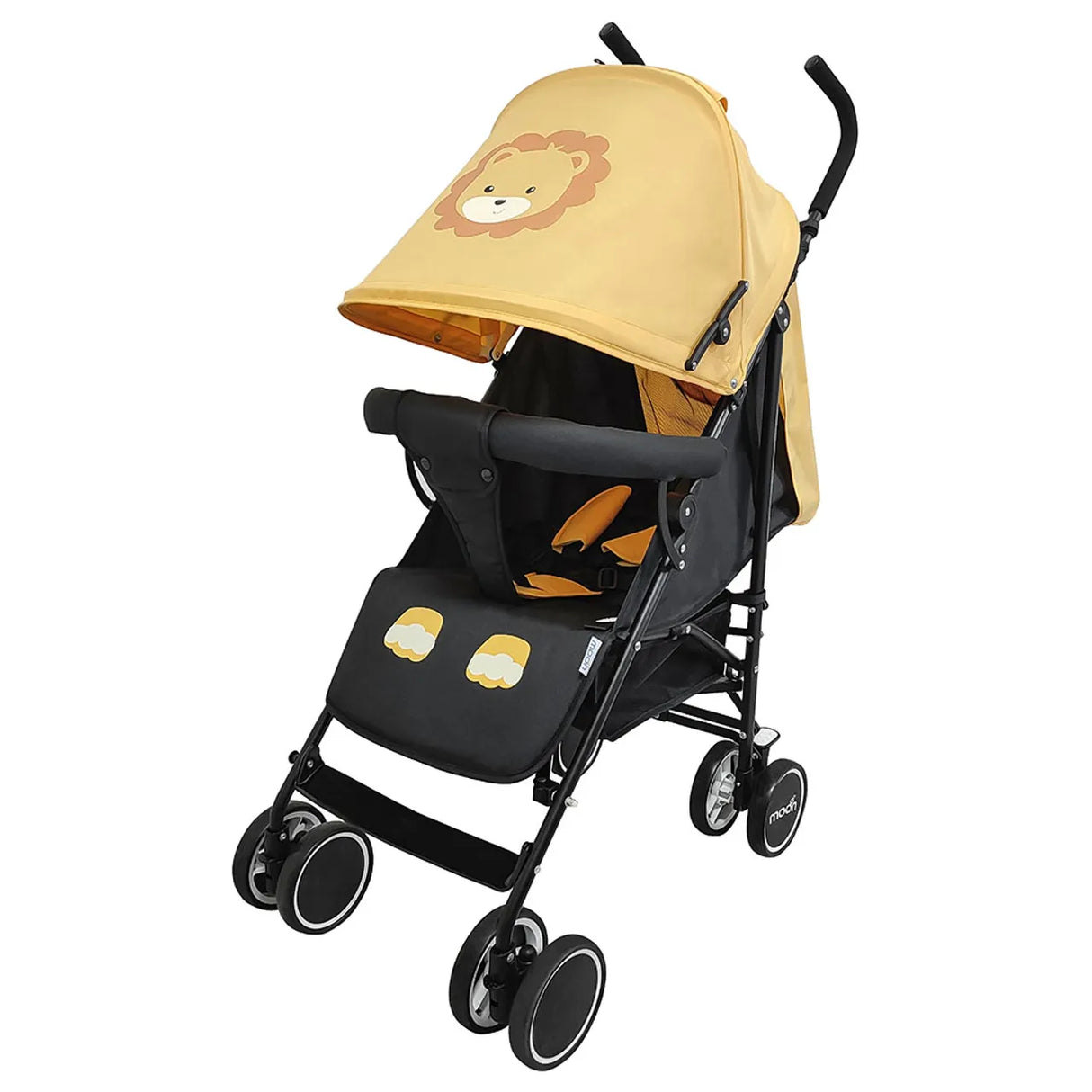 The Moon Brand™ Safari Ultra Light Weight Wandelwagen - Buggy - Automatisch Inklapbaar - Leeuw