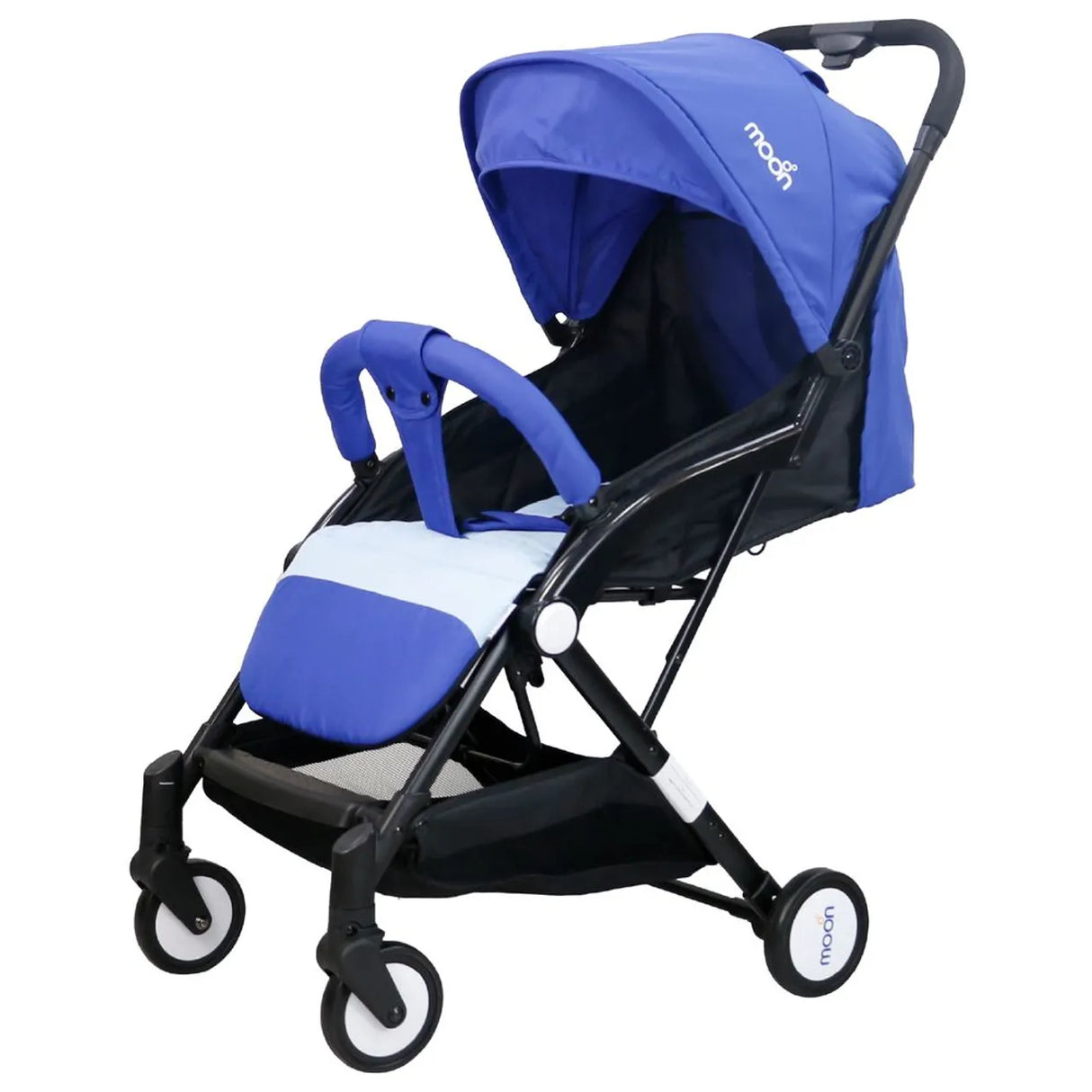 MOON™ Travel Light Compact Wandelwagen - Lichtgewicht en Opvouwbaar - Royal Blauw
