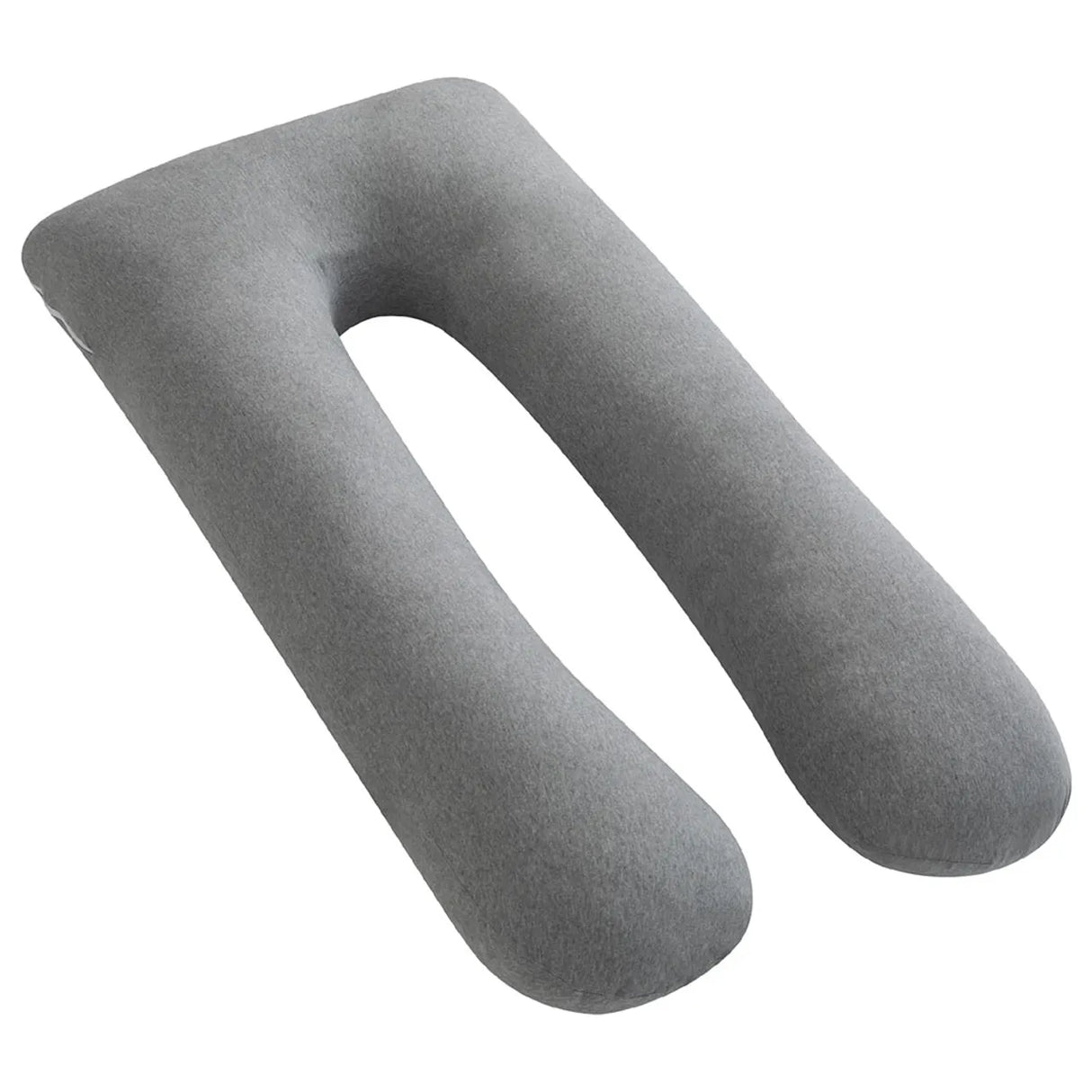 Moon™ Organic XXL U-Shaped Pregnancy Pillow - Body Pillow and Nursing Pillow - Grey
