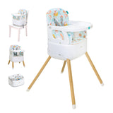 The Moon Brand™ 4-in-1 Kinderstoel - De Complete Oplossing - Blue