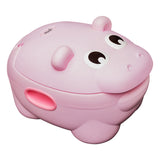 MOON™ Baby Hippo Potty with PU Cushion - Pink - Comfortable and Portable Potty Trainer for Toddlers