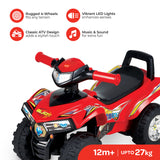 MOON™ Blaze ATV Quad Bike For Kids - Red