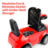 MOON™ Zippy Aufsitz-Sportauto, Rot