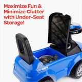 MOON™ Zippy Aufsitz-Sportauto, Blau