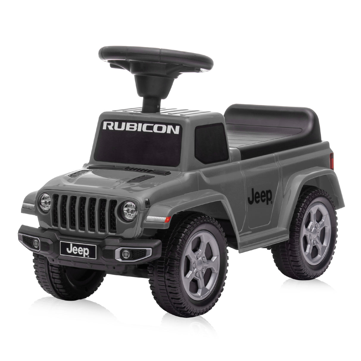 MOON™ Ride On Gladiator Jeep - Grijs - Stoer en Duurzaam Speelgoedvoertuig voor Avontuurlijke Peuters