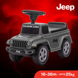 MOON™ Ride On Gladiator Jeep - Grijs - Stoer en Duurzaam Speelgoedvoertuig voor Avontuurlijke Peuters
