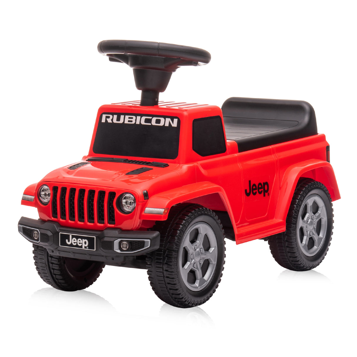 MOON™ Aufsitz-Gladiator-Jeep – Rot – Robustes und langlebiges Spielzeugauto für abenteuerlustige Kleinkinder