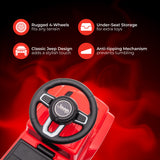 MOON™ Aufsitz-Gladiator-Jeep – Rot – Robustes und langlebiges Spielzeugauto für abenteuerlustige Kleinkinder