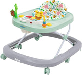 MOON™ Drive With Music Baby Walker - Walking Trainer - Adjustable - Incl. Play and Music Sheet - Grey Forest