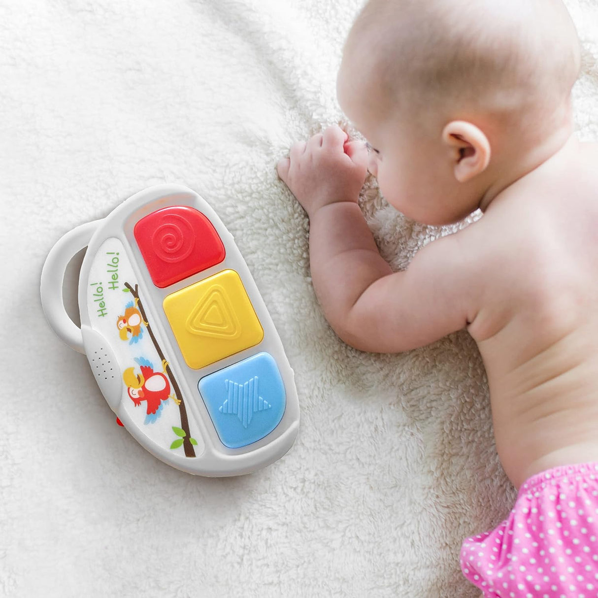 MOON™ Drive With Music Baby Walker - Walking Trainer - Adjustable - Incl. Play and Music Sheet - Grey Forest