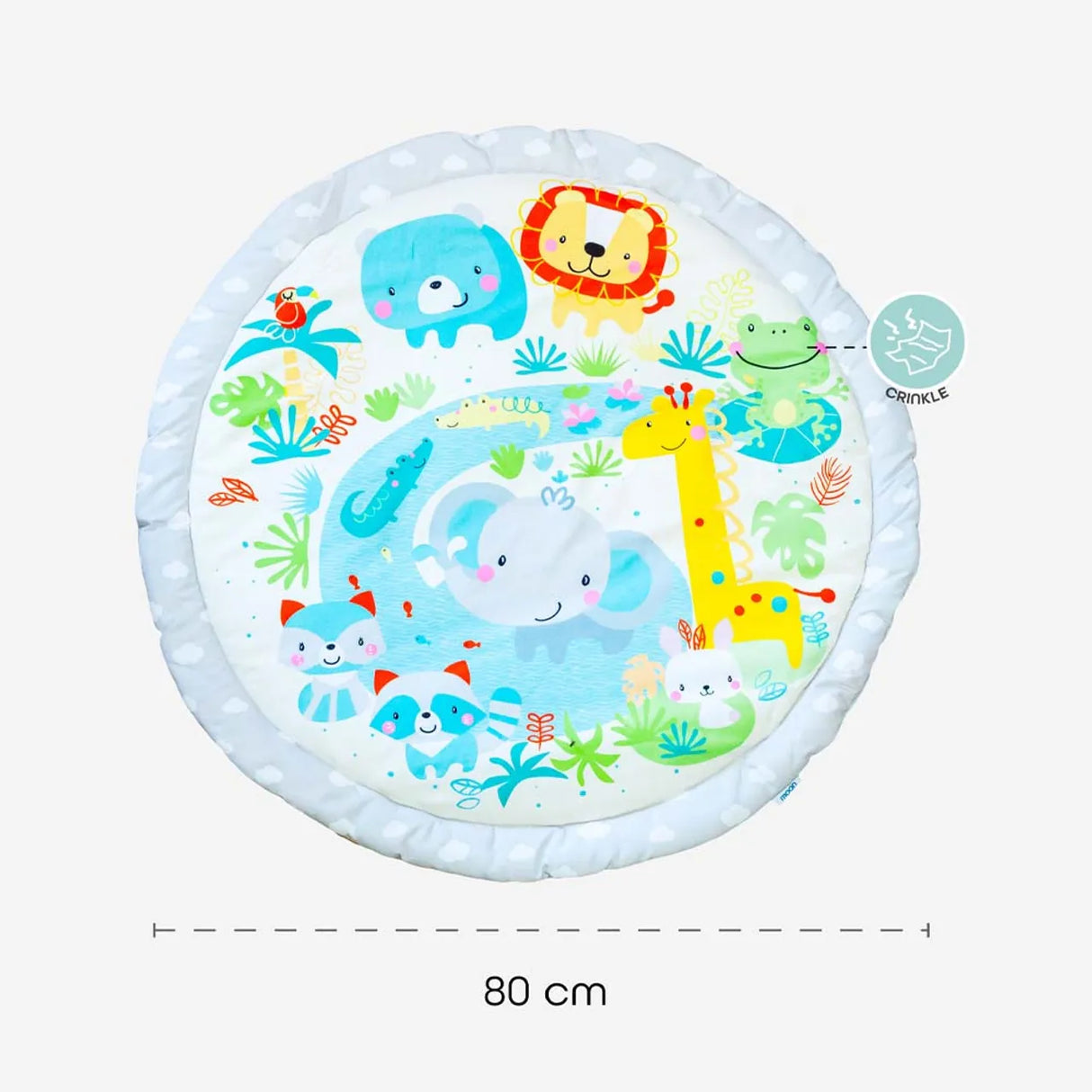 MOON™ Perky - Play Mat - Jungle Theme - Removable Arches - Activity Mat