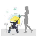 The Moon Brand™ Safari Ultraleichter Kinderwagen – Buggy – Automatisches Zusammenklappen – Biene