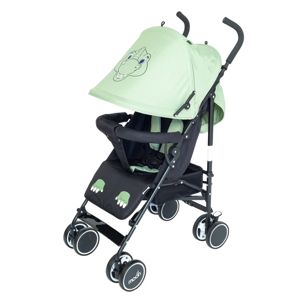The Moon Brand™ Safari Ultraleichter Kinderwagen – Buggy – Automatisches Zusammenklappen – Dino