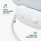 Moon™ Hopper Babywippe - Babyschaukel - Einstellbare Positionen - Spielbogen - Grau