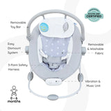 Moon™ Hopper Baby Bouncer - Babyschommel - Verstelbare Posities - Speelboog - Grijs Ster