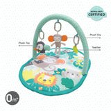 MOON™ Jungle Friends - Play Mat - Animal Theme - Removable Arches - Green Play Mat