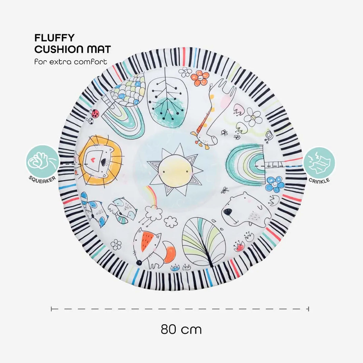 MOON™ Perky - Play Mat - Paradise Play - Removable Arches - Activity Mat